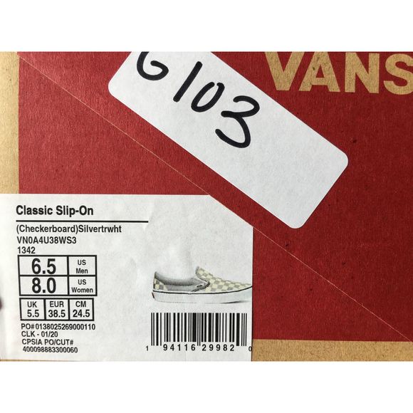 VANS CLASSIC SLIP ON (WOMENS 8|MENS 6.5) - Picture 10 of 10